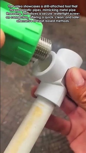 Heat-Free Plastic Pipe Connection: A Modern Plumbing Solution