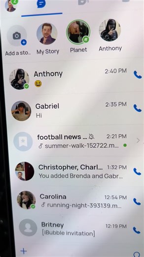 How to block an imo group invite