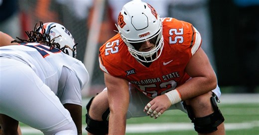 Oklahoma State OL transfer Kasen Carpenter commits to KU
