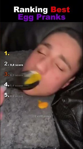 Ranking Best Egg Pranks