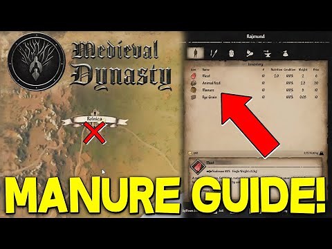 Manure Location Guide - Medieval Dynasty