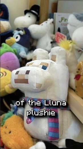 White Pumpkin and Lluna Plushie (Extremely Rare) Minecraft Story Mode