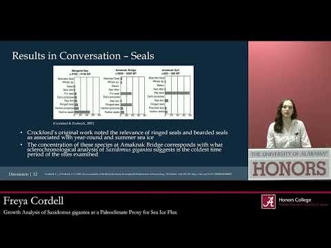 Growth Analysis of Saxidomus gigantea as a Paleoclimate Proxy for... | Freya Cordell | RRS Live 2025