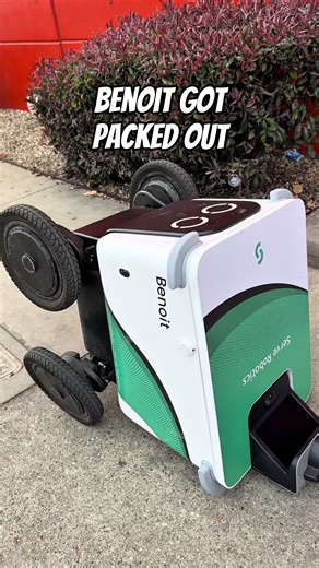 Benoit the Food Delivery Robot Faces Challenges