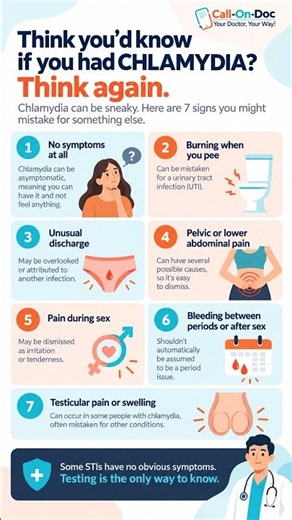 7 Chlamydia Signs You're Probably Ignoring