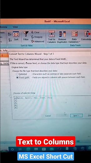 Conert Comma Sperated Value to Columns | Split comma separated values into columns in Excel