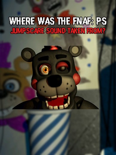 Kinda... The Origin behind the FNaF: Pizzeria Simulator Jumpscare Sound #fnafedit #fivenightsatfreddys #jumpscare #fnaf6 #viralvideos