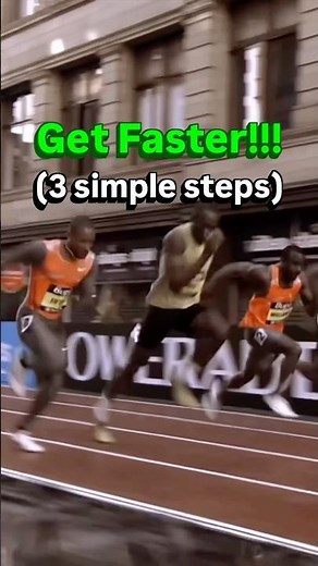 How To Sprint Faster
