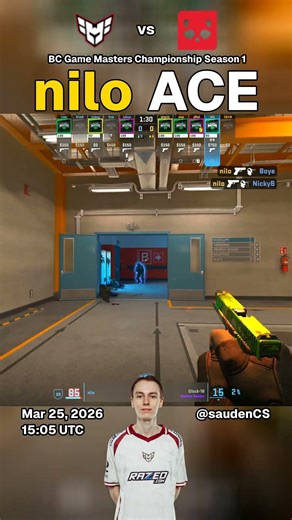 nilo - ACE | HEROIC vs Tricked | Nuke | Mar 25, 2026