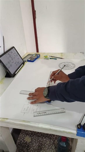 Thermal Power Plant Layout || Engineering Drawing 🖋️ ✏️