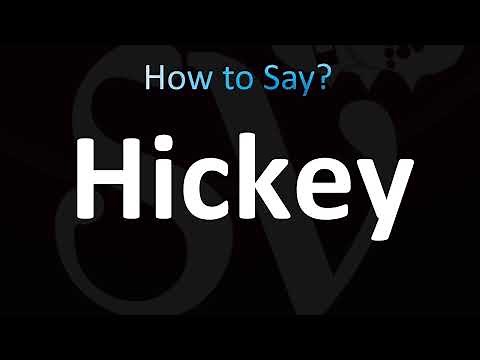 How to Pronounce Hickey (CORRECTLY!)