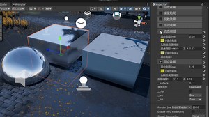unity   SD 动态湿润材质