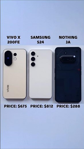 Vivo X200 FE vs Samsung S24 vs Nothing Phone 3a – The Real Camera KING! 👑📸