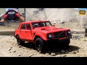 Lamborghini LM002 - Forza Horizon 5 | Logitech G923 Steering Wheel [4K]