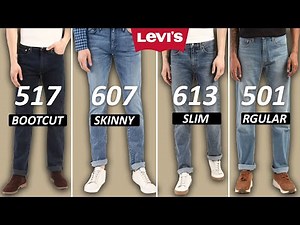 ULTIMATE INDIAN VERSION LEVI'S JEANS COMPLETE GUIDE ( 517, 607, 64403, 613, 501 )