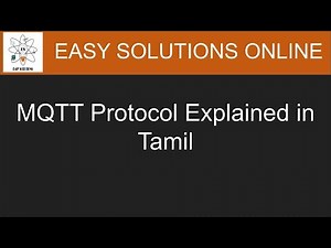 MQTT protocol explained in Tamil