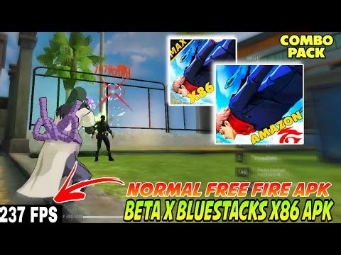 Free Fire Max X86 & Free Fire Amazon Apk | Fully Optimized #betaxbluestacks