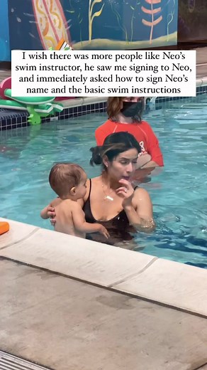 Day 2: kindness is a language that the Deaf can hear 🤟🏼 #deafbaby #asl #hearingloss #cochlearimplantkids