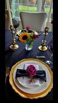 Cozy Fall Birthday Table Decor