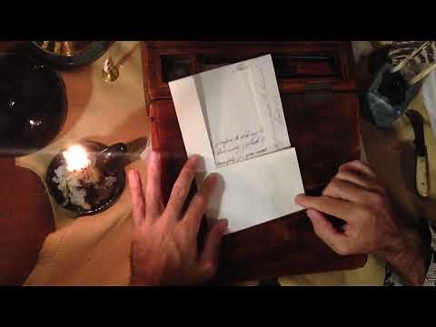 How to fold your 18th century letter.