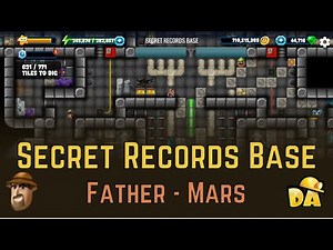 Secret Records Base - #2 Father Mars - Diggy's Adventure