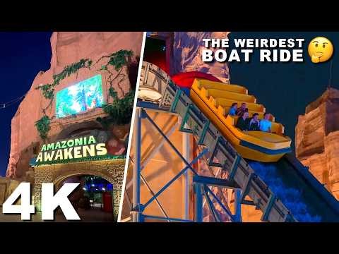 Amazonia Awakens [On-Ride with Queue 4K POV] - Boulevard World World Riyadh