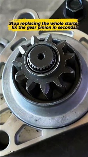 How To Replace Starter Drive