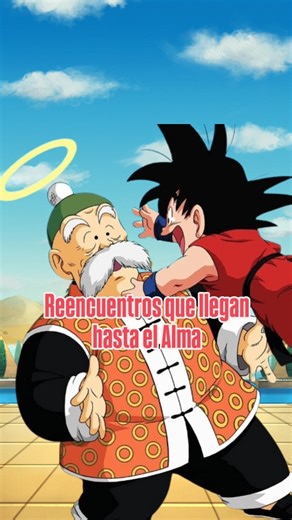 143 reactions | Goku y su abuelo Son Gohan: un vínculo que ni el...