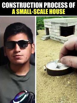 This is how you build a miniature house from scratch!
