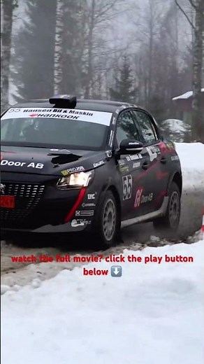 🔥 Sideways at Full Throttle! Finnskogsvalsen 2026 SS2 #rally2026 #rally #motorsport #snow