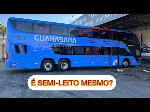 VIAJANDO no SERVIÇO SEMI-LEITO da GUANABARA ! | G8 de SP x BSB