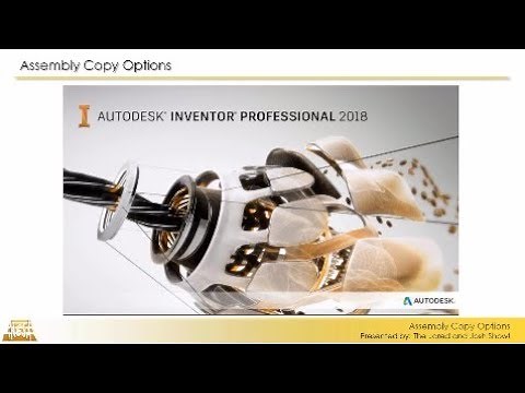 Assembly Copy Options in Inventor & Vault