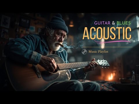 Slow Blues Guitar Melodies | Relaxing Chill Music for Sleep and Study