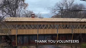 The Covered Bridge Project is nearing completion! We are super excited and wanted to share a quick video showing the progress over the last couple of weeks | Darke County Parks