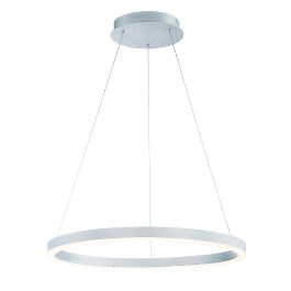 27.5-Inch Round Chandelier Slim LED Ring Pendant Light