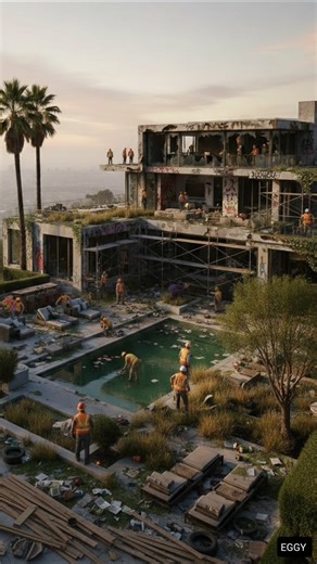 Mansion Makeover Restoration 😱 From Abandoned to Luxury Masterpiece! | Full Timelapse