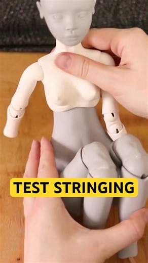 Test-stringing BJD to avoid disappointment!
