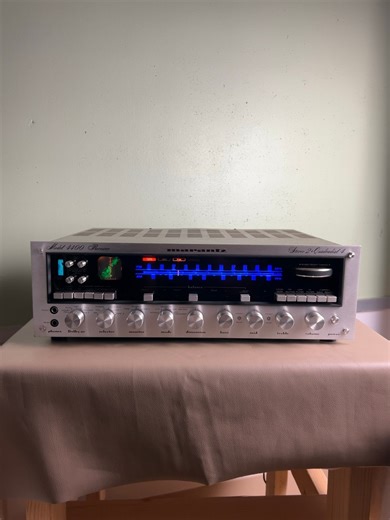 Beautiful @marantzofficial 4400 Receiver. #hifiaudio #vintageaudio #audiophile #audiophiles #vintagestereo #workvibes #stereo #classicaudio #stereosound | The Vintage Audio Shop