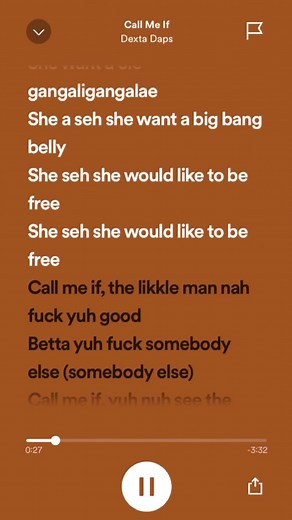 Call me if - dexta daps🤭 #fyp #dextadaps #speedsongs