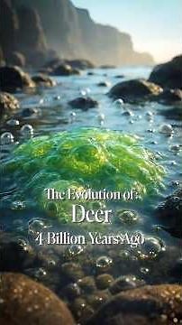 Evolution of Deer 🦌 | From Ancient Hooves to Antlers (AI Video)