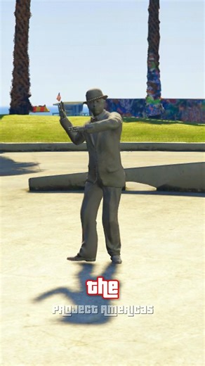 What happens if you follow the human statue for 24 hours in GTA 5?