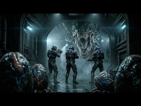 Se envía a soldados de élite a exterminar a una reina alienígena en un planeta hostil