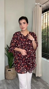 59K views · 435 reactions | Your favorite kaftan tops are in stock now ❤️ Bust: 38-44 Length: 27 Fabric: Georgette (Adjust Sleeve-13, Inner Included) Design Code: TT10503 #onlineshopping #ttouchclothing #trustedseller #fastestdelivery #fashion #outfitinspiration #dresses #everydaylook #tour #travel #hangout #outfitinspo #trending | TTouch Clothing | Facebook