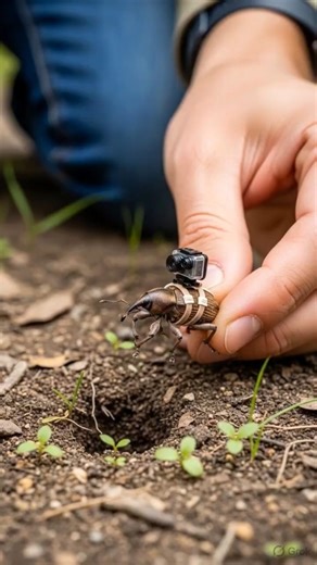 Weevil POV: Inside a Hidden Underground Colony | Real Micro Camera Footage #gopro #fadas #gopropov
