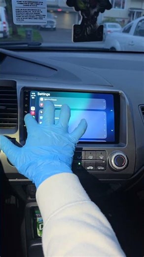 Honda Civic 2006-2011 9inch CarPlay Install Android Auto