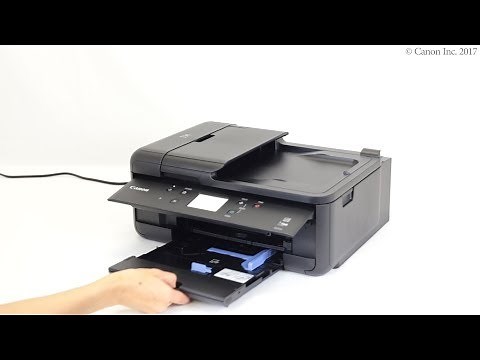 Loading paper: for installation (TR7500 series)