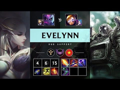Evelynn Support vs Blitzcrank - VN Master Patch 25.19