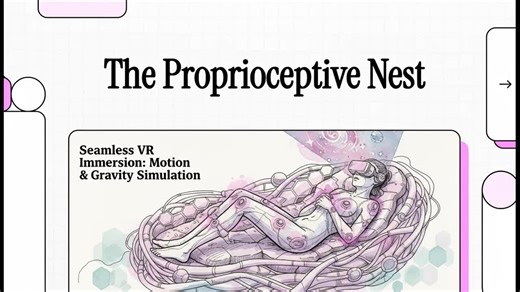 Introducing Proprioceptive Nest: a new VR system for immersive experiences | Maxim Matrenochkin posted on the topic | LinkedIn
