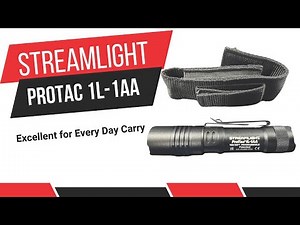 Streamlight ProTac 1L-1AA Review | Best EDC Flashlight Under $50 | Dual Fuel, 350 Lumens