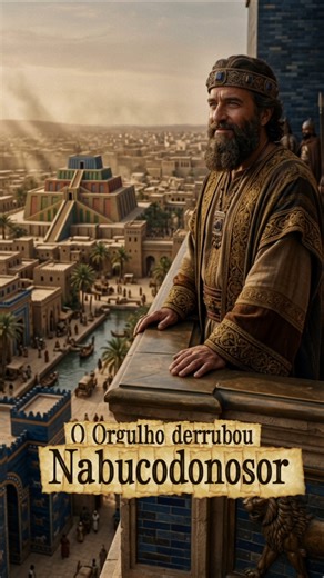 Quando Deus humilhou Nabucodonosor #fe #palavradedeus #biblia #profetico #bíblia #mensagem #reflexão